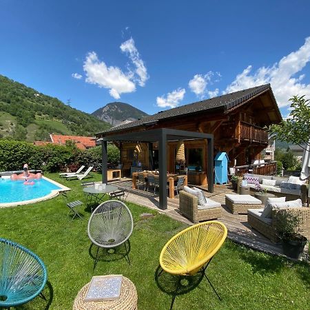 Grand Chalet A La Montagne Бур-Сен-Морис Экстерьер фото