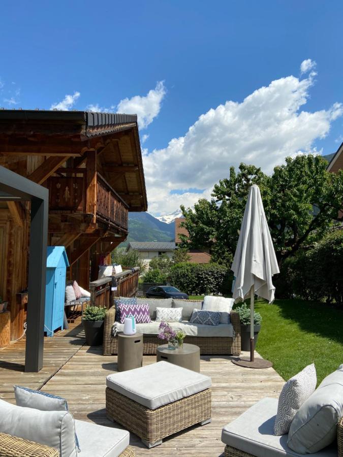 Grand Chalet A La Montagne Бур-Сен-Морис Экстерьер фото