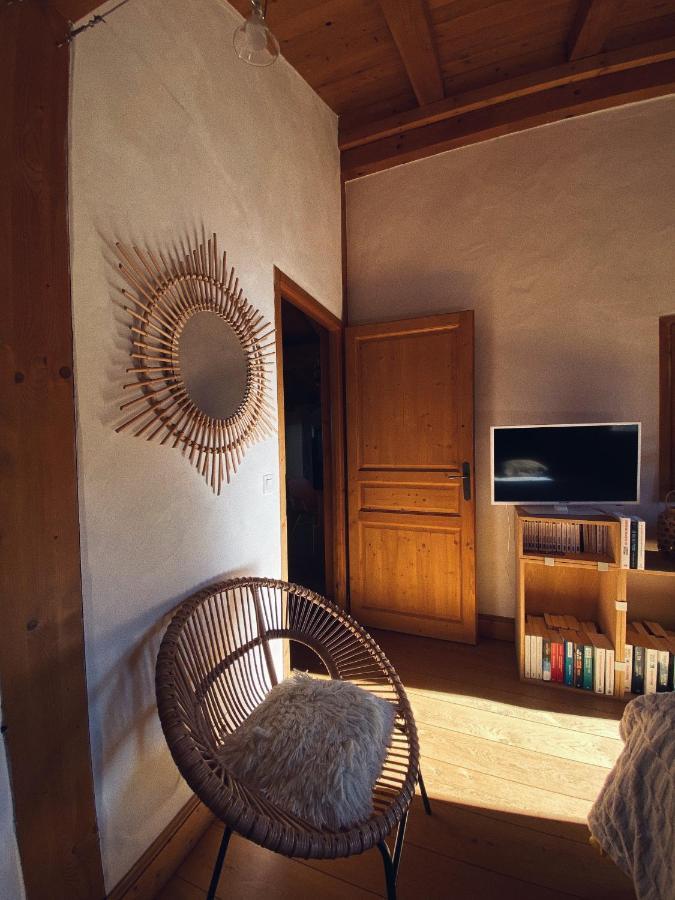 Grand Chalet A La Montagne Бур-Сен-Морис Экстерьер фото