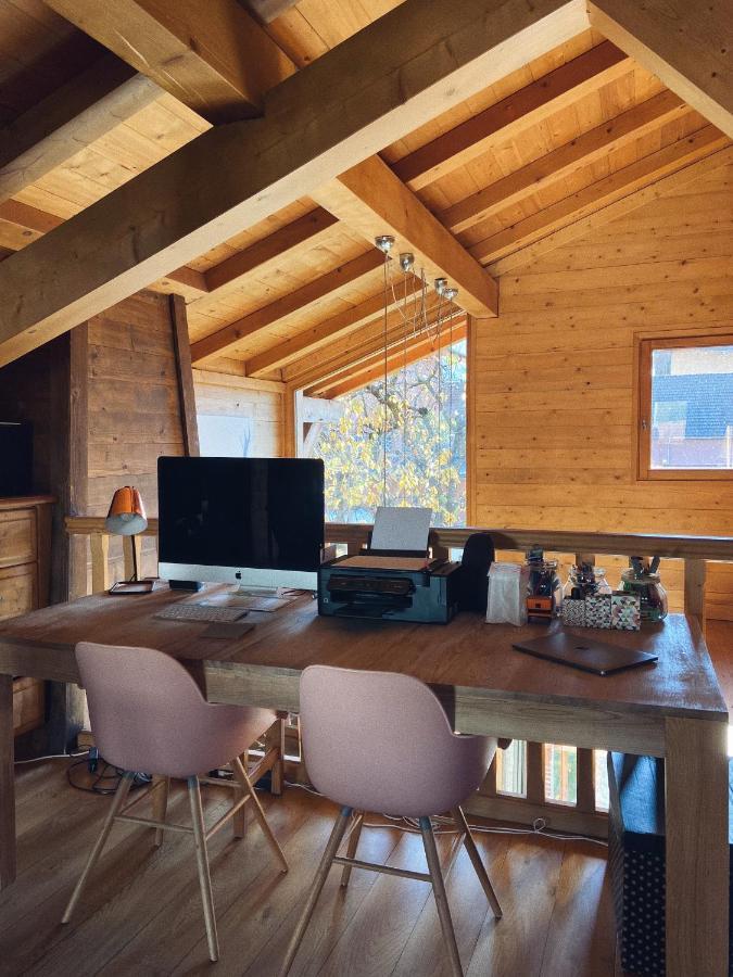Grand Chalet A La Montagne Бур-Сен-Морис Экстерьер фото