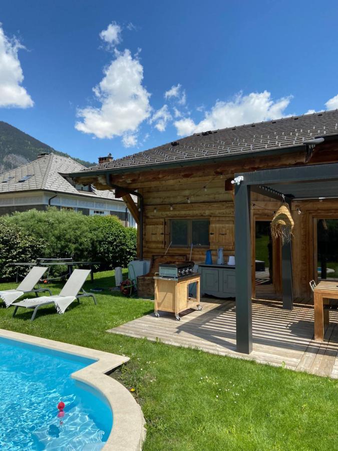 Grand Chalet A La Montagne Бур-Сен-Морис Экстерьер фото