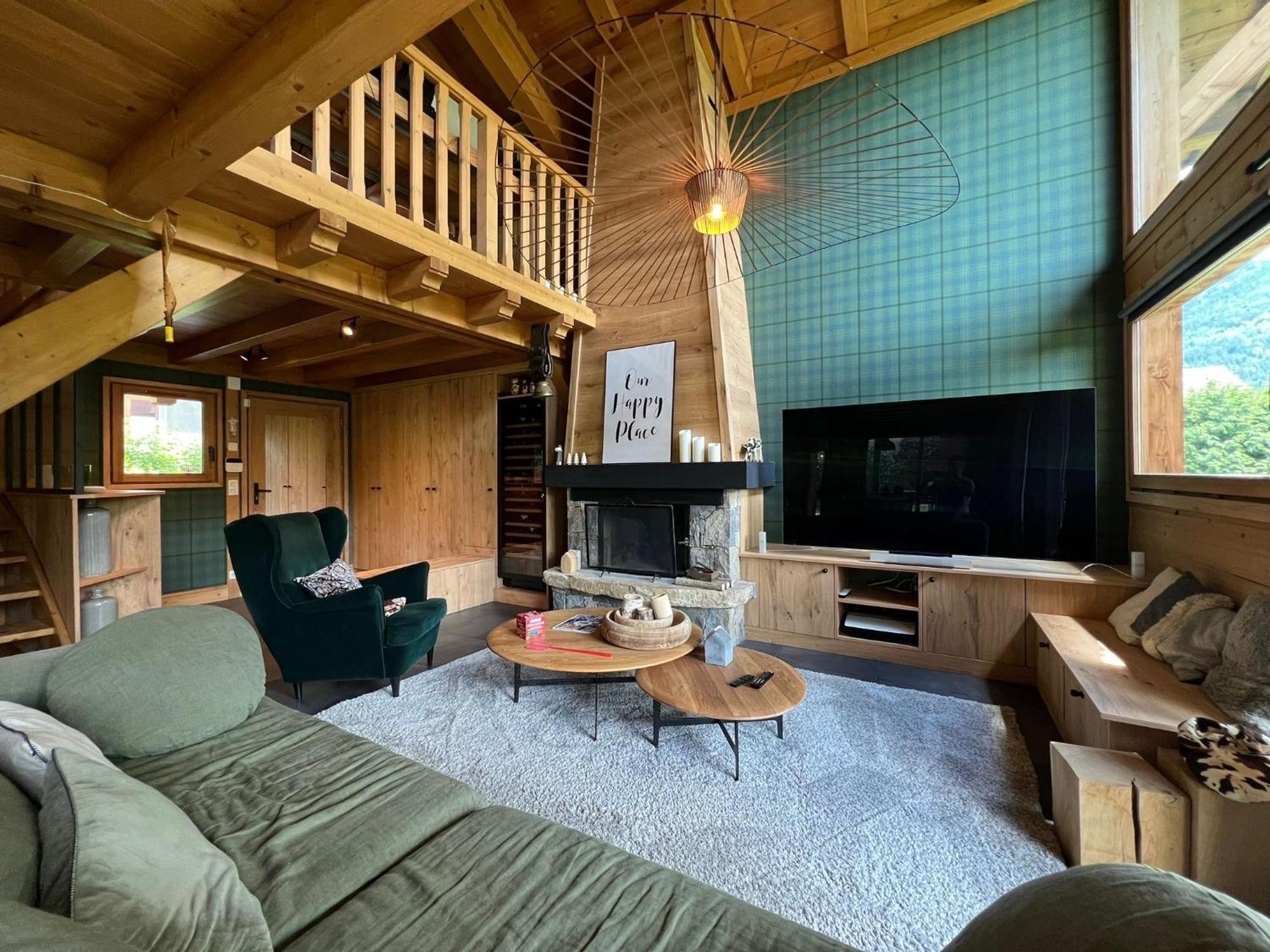 Grand Chalet A La Montagne Бур-Сен-Морис Экстерьер фото